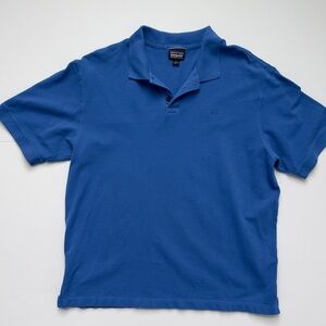 Patagonia Men's Blue Polo Shirt